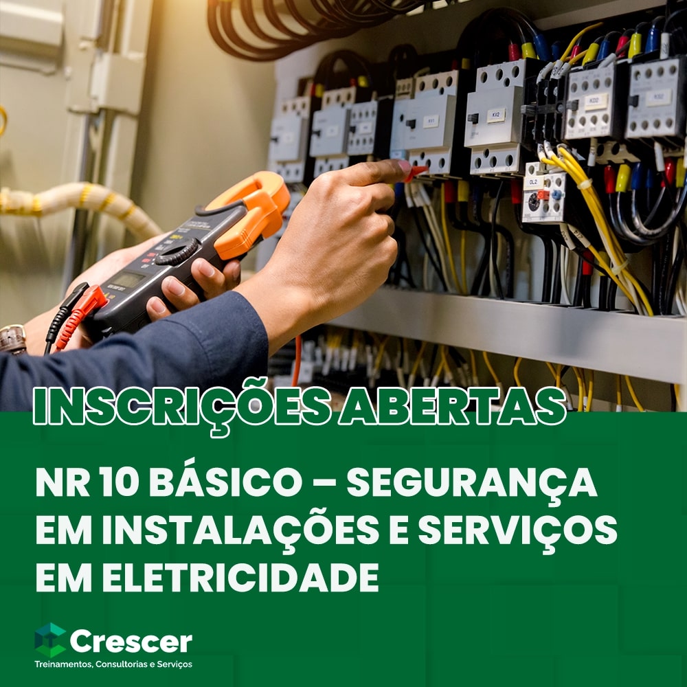 Nr 10 Básico Segurança Em Instalações E Serviços Com Eletricidade Crescer Treinamentos 5541